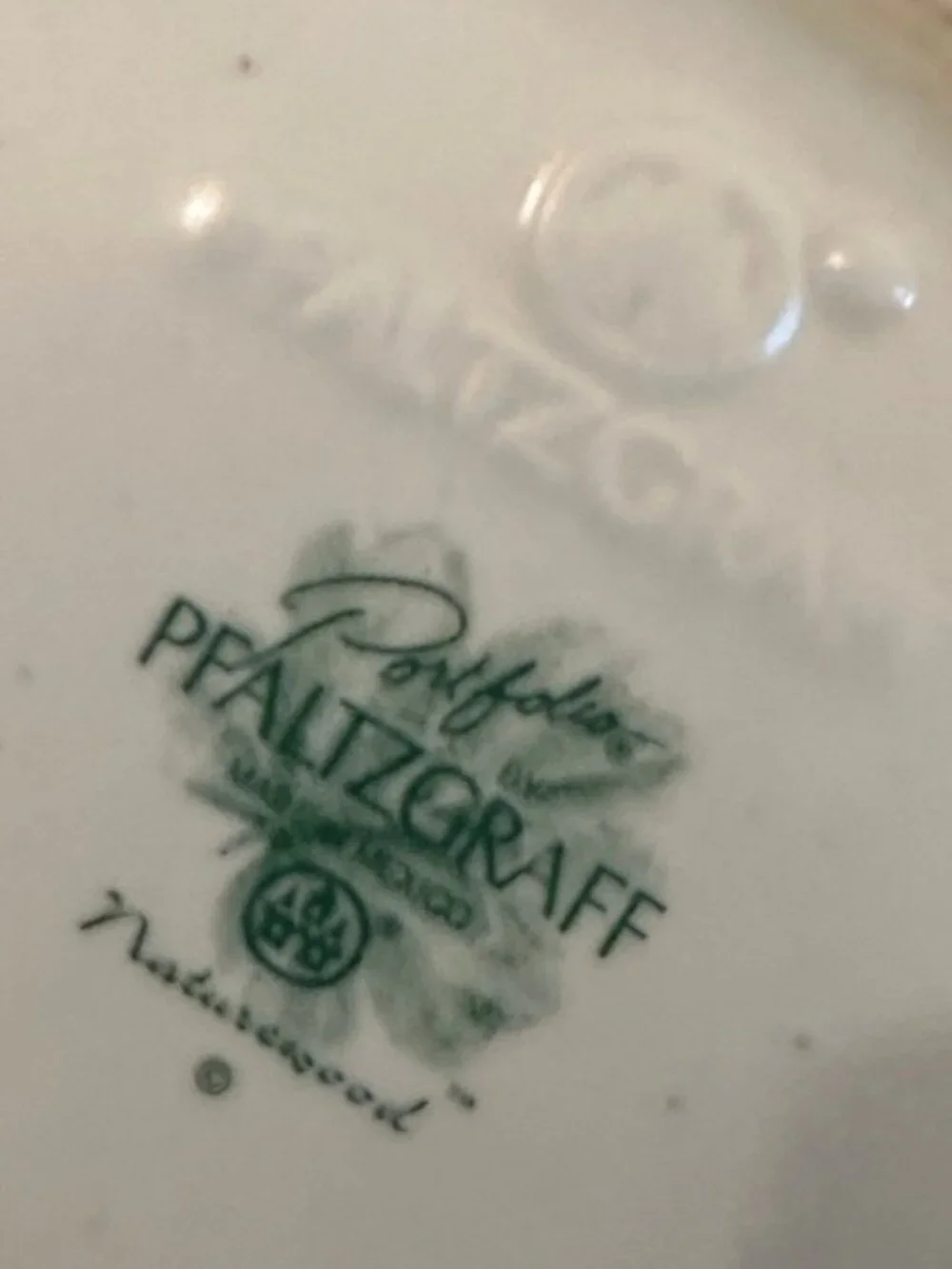 Pfaltzgraff mint no